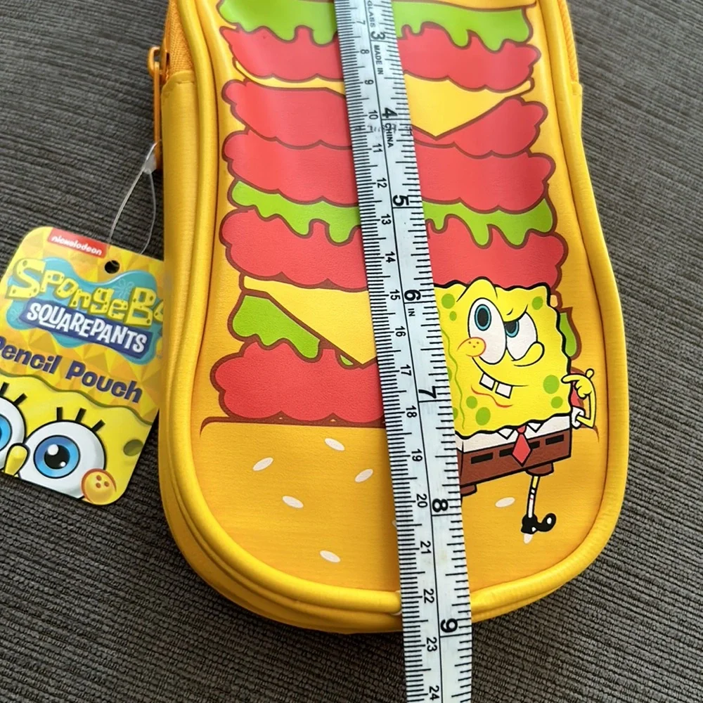 Spongebob Squarepants Pencil Makeup brush Pouch Burger Motiv NWT